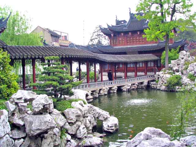 Yu Yuan Gardens in Shanghai