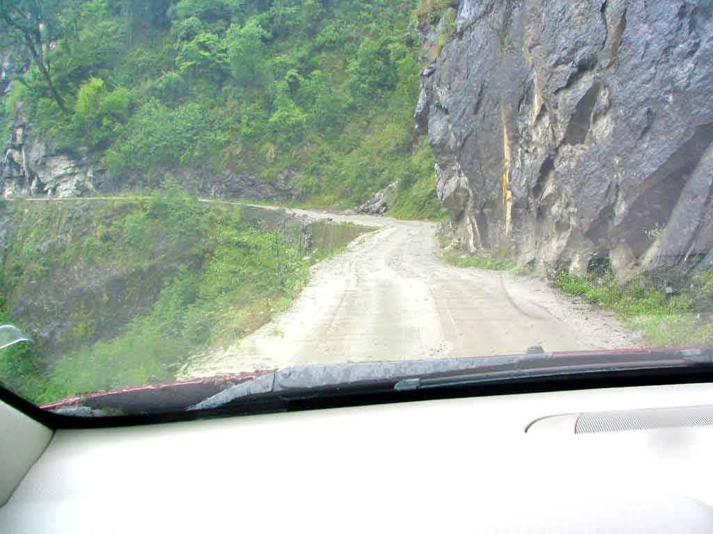 The G318 Main Highway From Shanghai To Lhasa