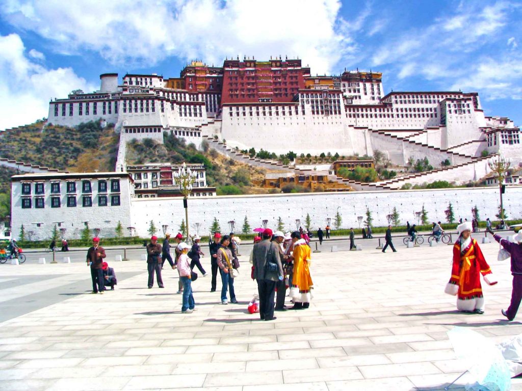 The Potala Palace in Lhasa