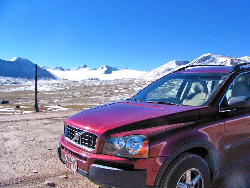 The Highest Pass AT 5,321 Metres Above Sea Level On The NaQu To Golmud Road