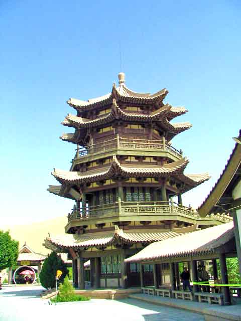 The Crescent Spring Pagoda Dating To the1200s
